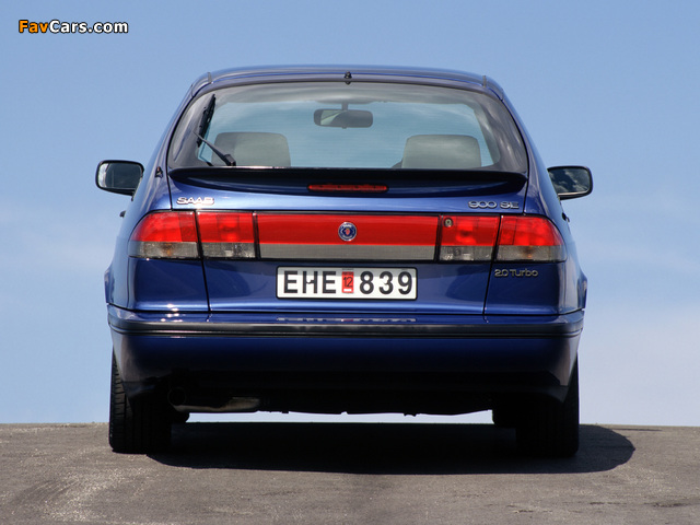 Pictures of Saab 900 SE Turbo Coupe 1993–98 (640 x 480)