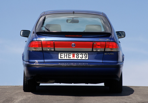 Pictures of Saab 900 SE Turbo Coupe 1993–98