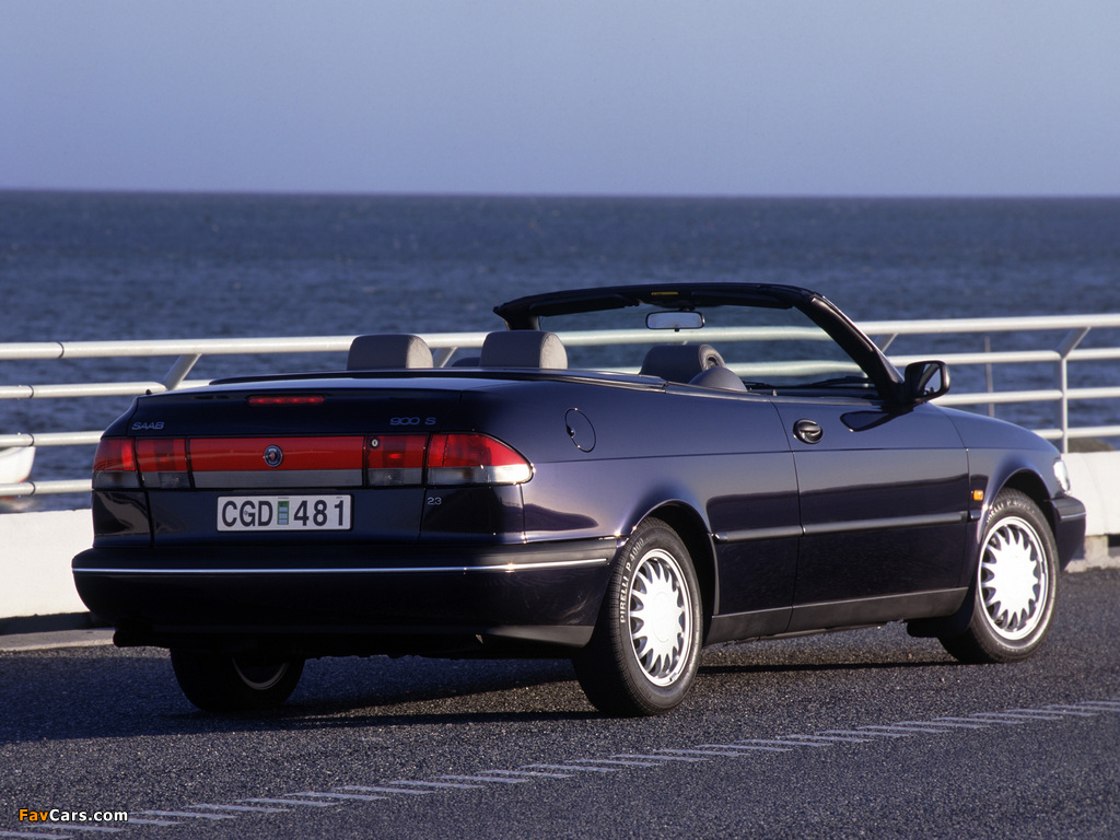 Pictures of Saab 900 S Convertible 1993–98 (1024 x 768)