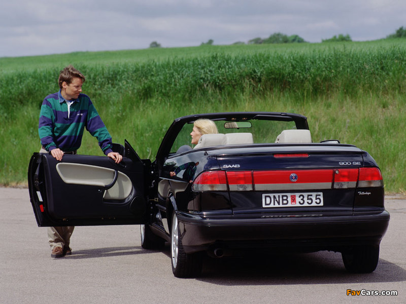 Pictures of Saab 900 SE Talladega Convertible 1997–98 (800 x 600)