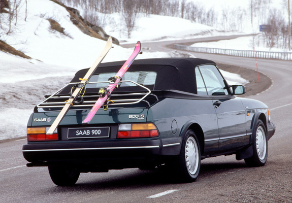 Saab 900 Turbo Convertible 1987–93 wallpapers