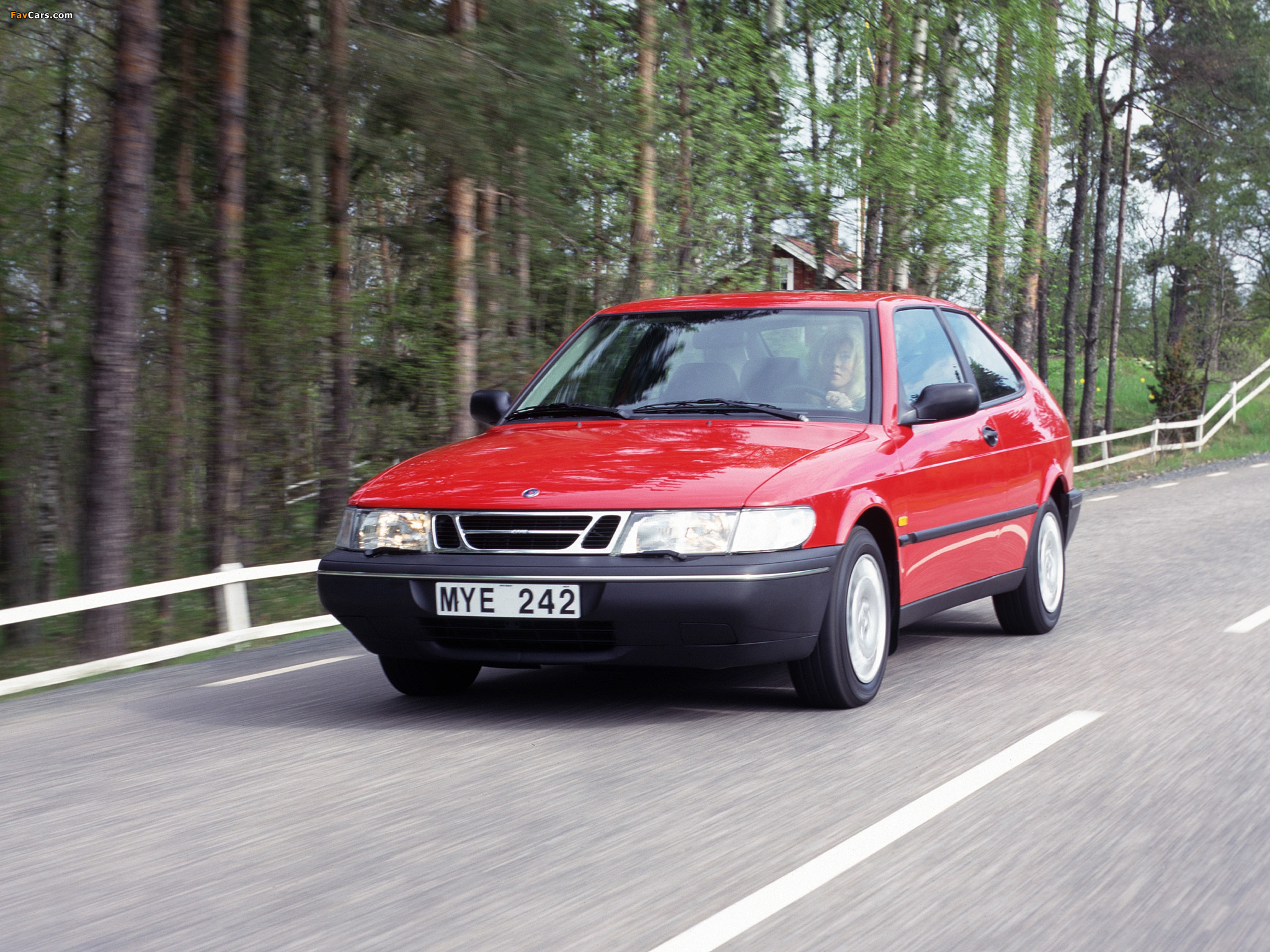 Saab 900 Coupe 1993–98 images (2048 x 1536)