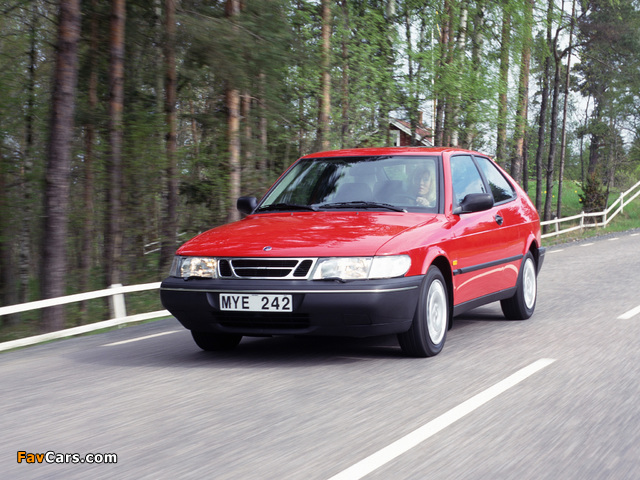 Saab 900 Coupe 1993–98 images (640 x 480)