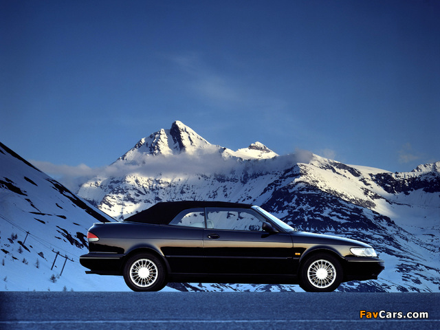 Saab 900 SE Turbo Convertible 1993–98 images (640 x 480)