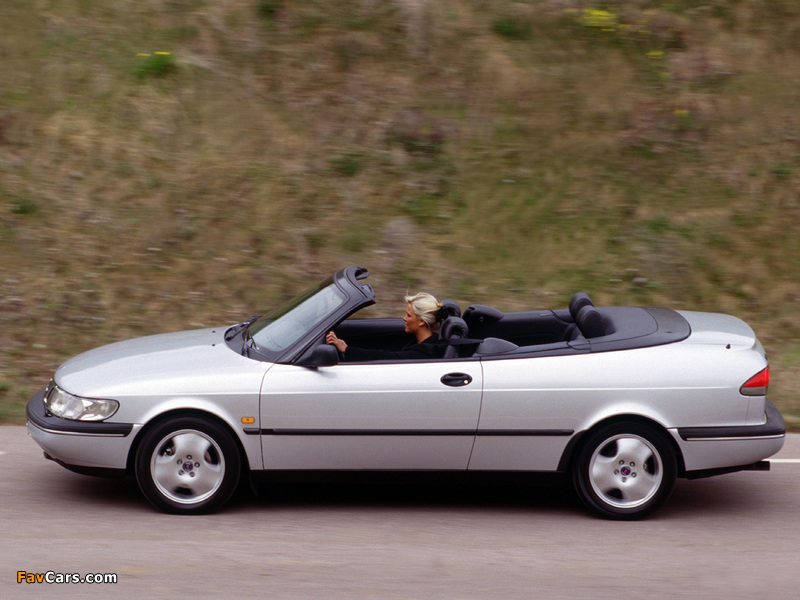 Saab 900 SE Turbo Convertible 1993–98 images (800 x 600)