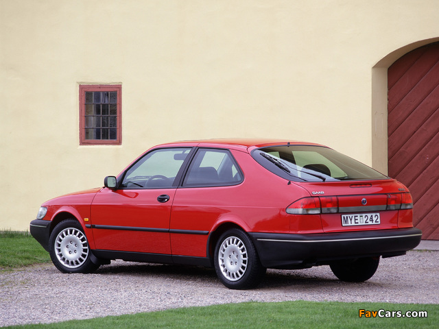 Saab 900 Coupe 1993–98 photos (640 x 480)