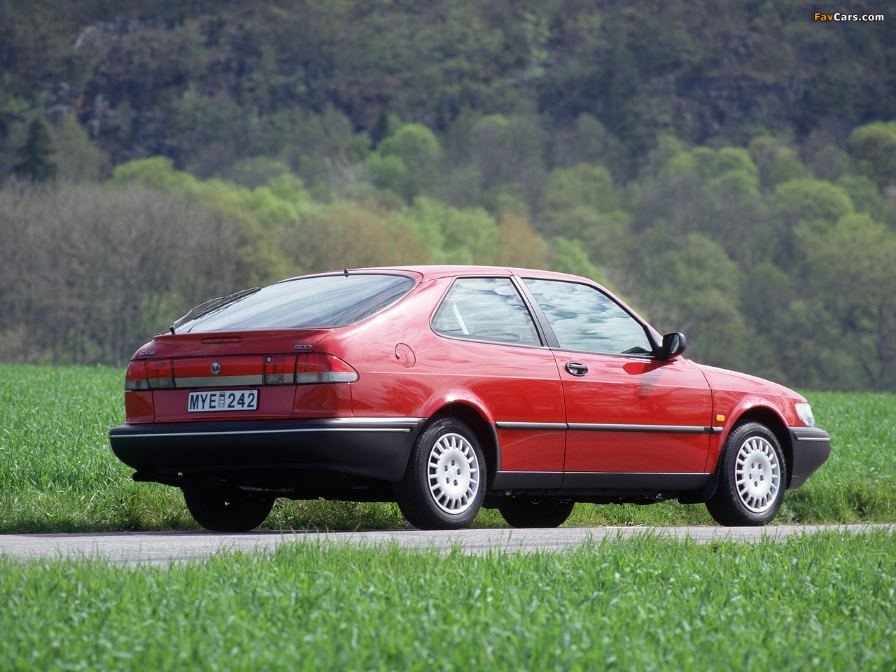 Saab 900 Coupe 1993–98 photos (1280 x 960)