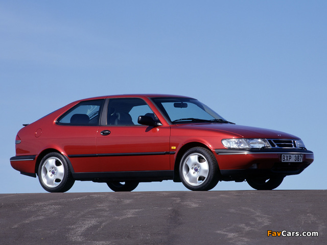 Saab 900 SE Turbo Coupe 1993–98 photos (640 x 480)