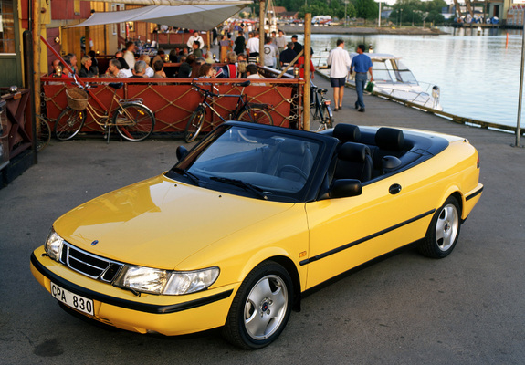Saab 900 SE Turbo Convertible 1993–98 pictures