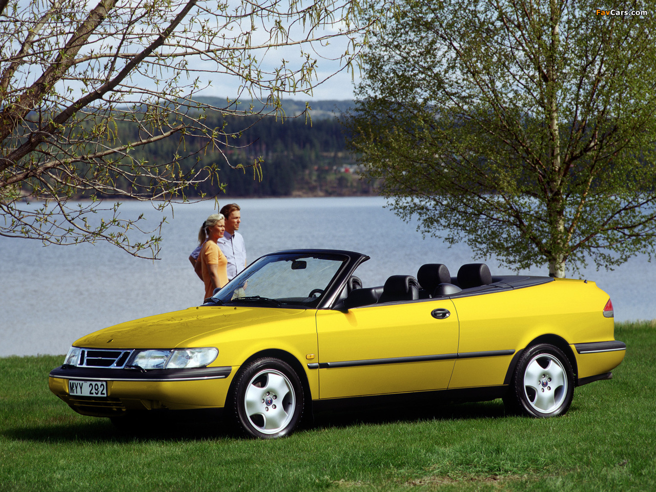 Saab 900 SE Turbo Convertible 1993–98 pictures (1280 x 960)