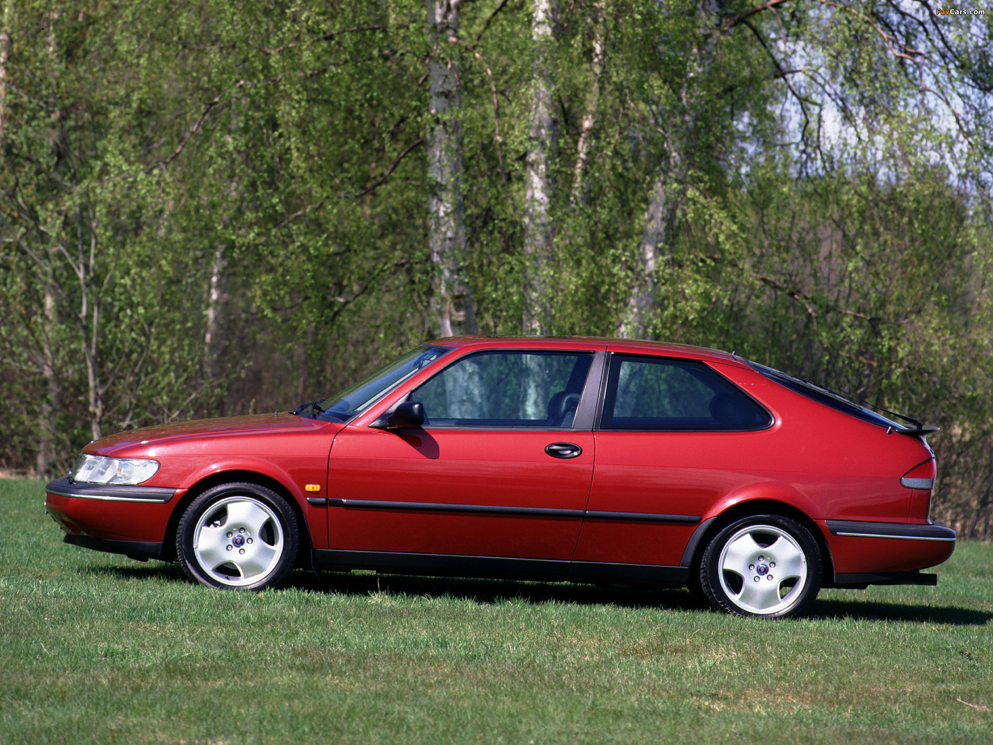 Saab 900 SE Turbo Coupe 1993–98 pictures (2048 x 1536)