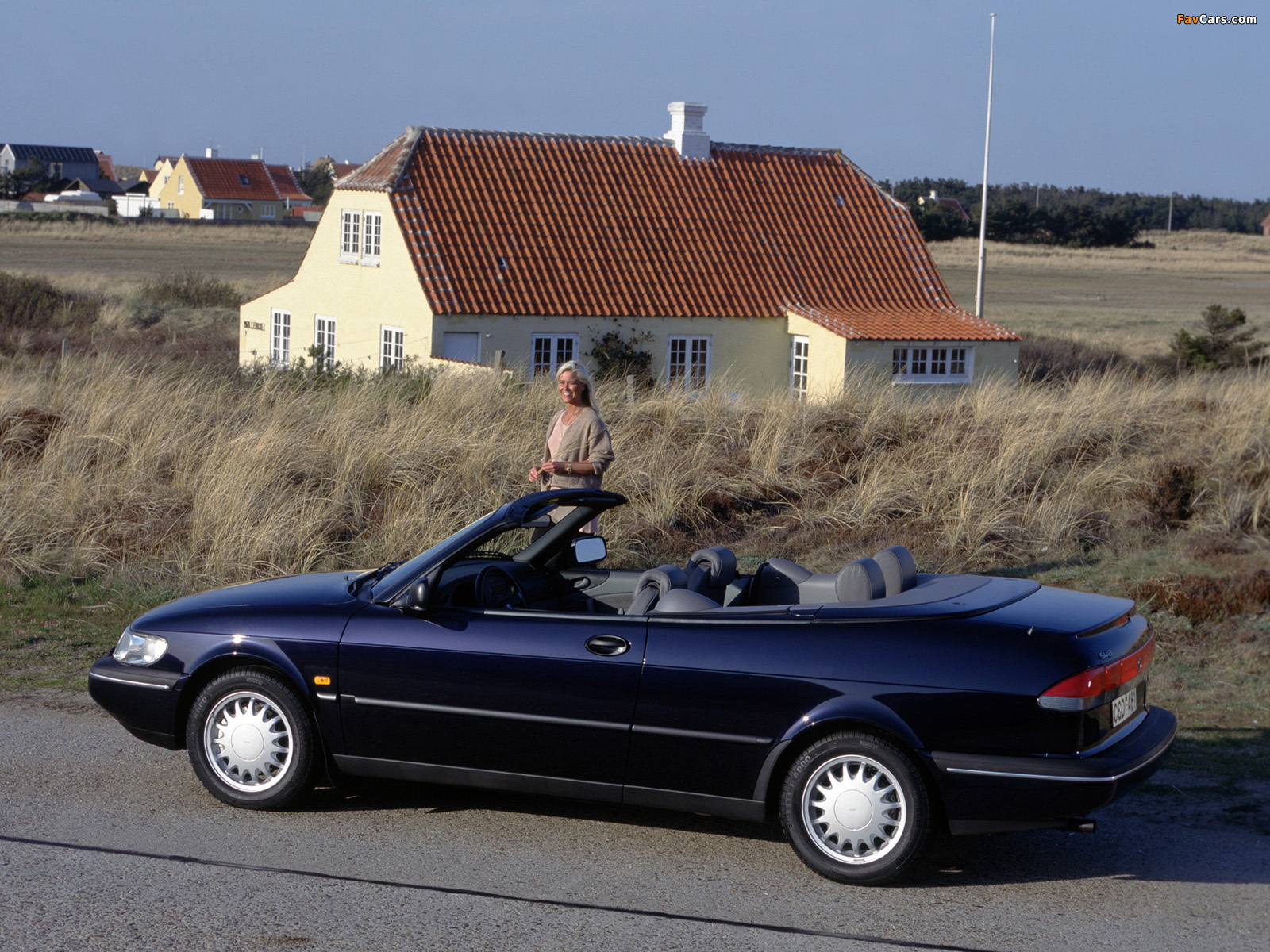 Saab 900 S Convertible 1993–98 pictures (1600 x 1200)