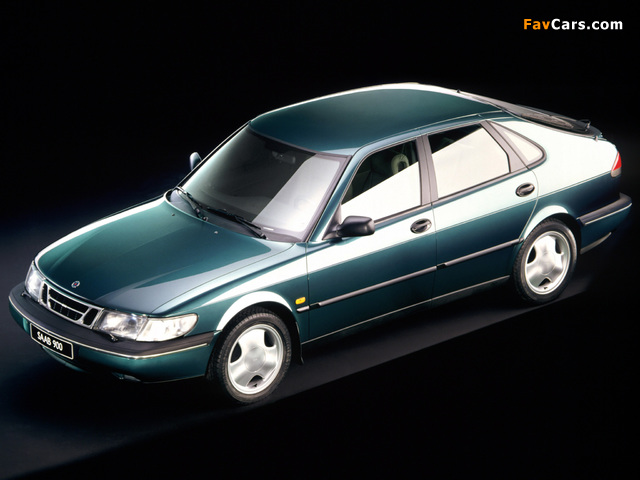 Saab 900 1993–98 wallpapers (640 x 480)