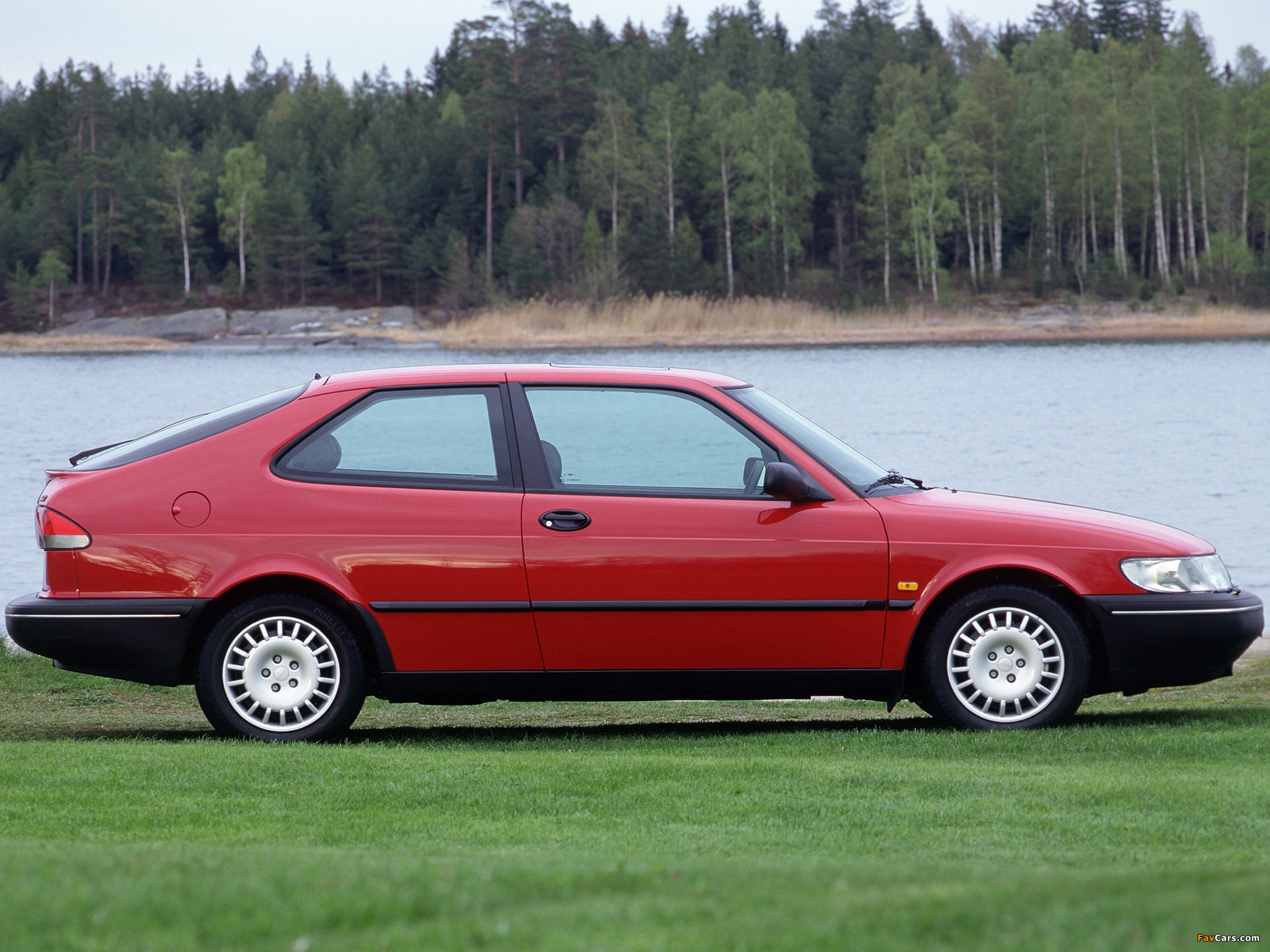 Saab 900 Coupe 1993–98 wallpapers (2048 x 1536)