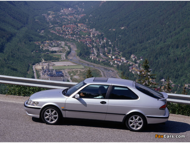 Saab 900 SE Talladega Coupe 1997–98 images (640 x 480)