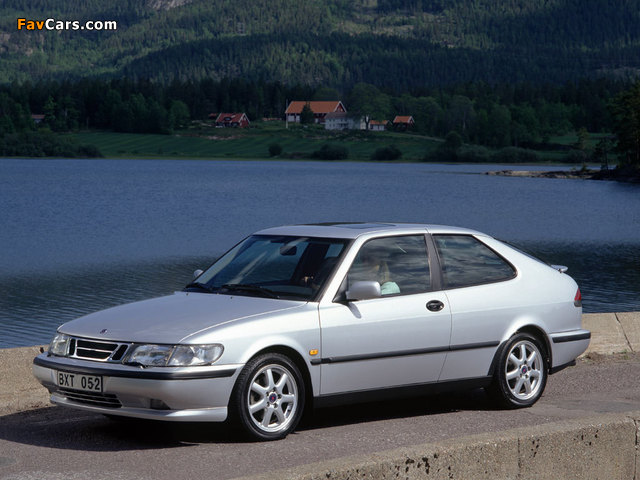 Saab 900 SE Talladega Coupe 1997–98 photos (640 x 480)