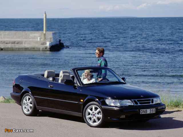 Saab 900 SE Talladega Convertible 1997–98 photos (640 x 480)