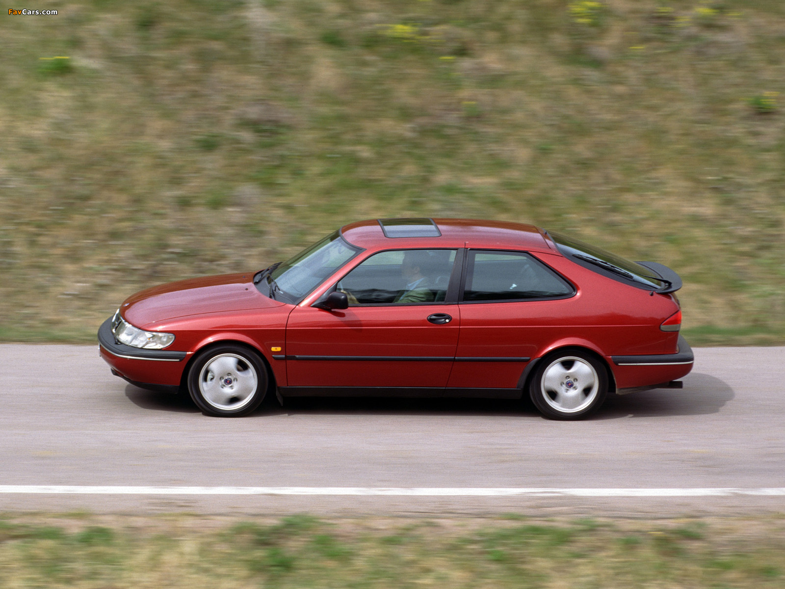 Saab 900 SE Turbo Coupe 1993–98 wallpapers (1600 x 1200)