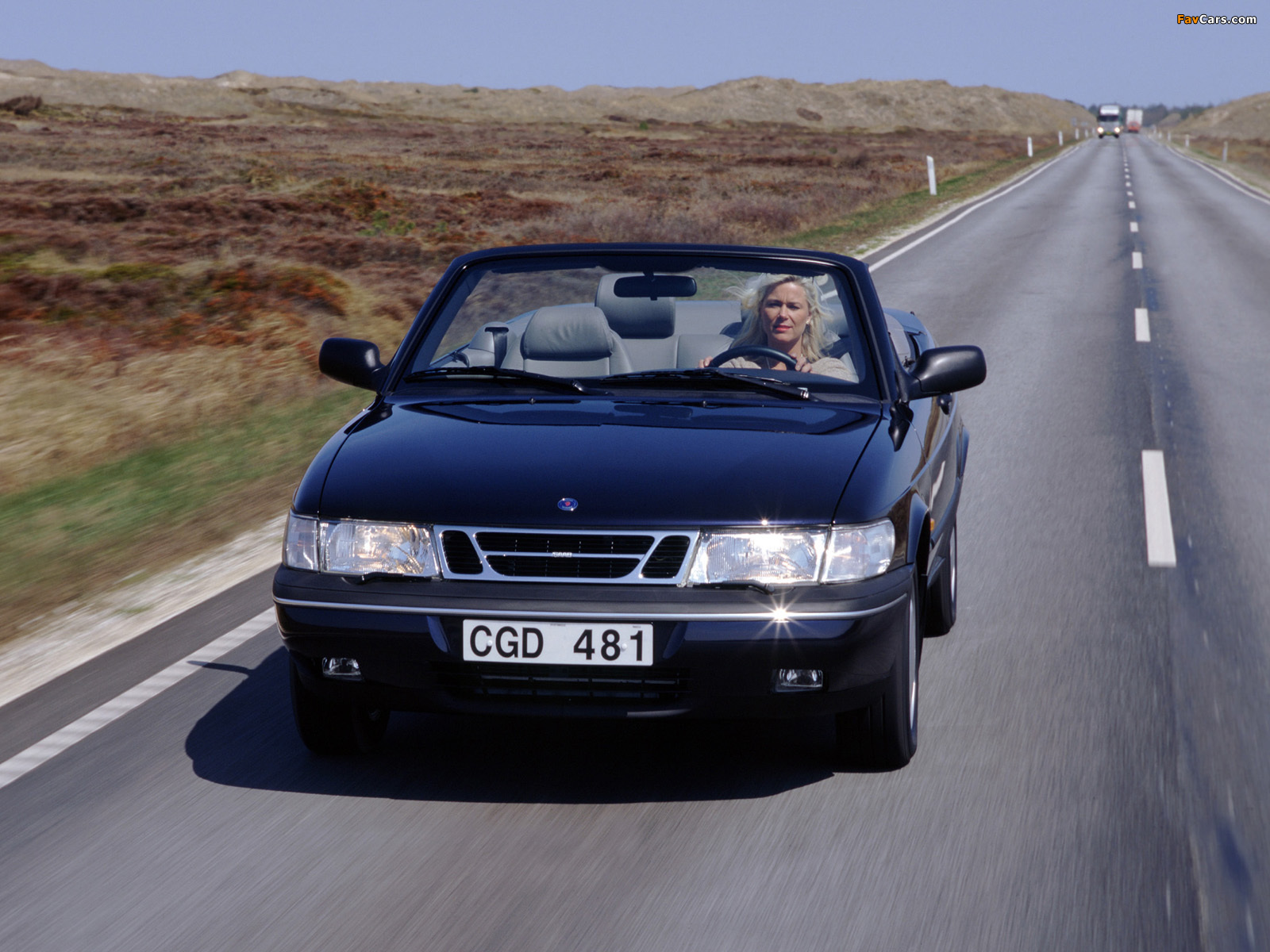 Saab 900 S Convertible 1993–98 wallpapers (1600 x 1200)