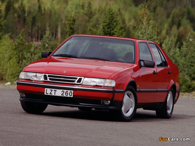Images of Saab 9000 CS 1996–98 (640 x 480)