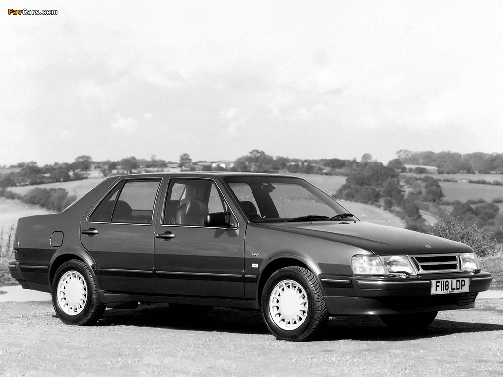 Photos of Saab 9000 CD UK-spec 1988–94 (1024 x 768)