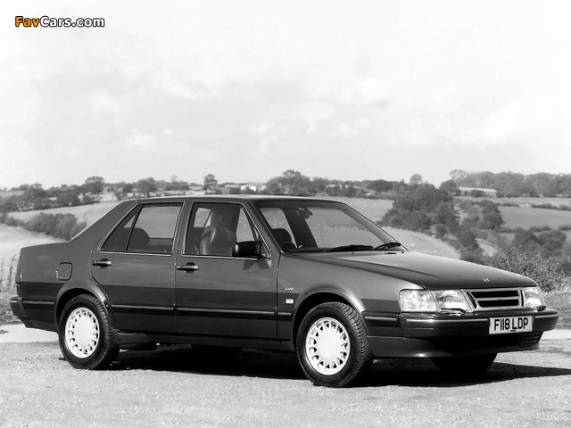 Photos of Saab 9000 CD UK-spec 1988–94 (640 x 480)