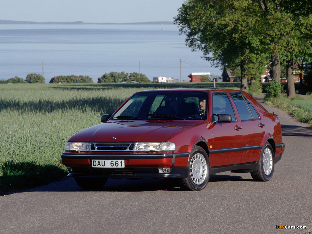 Photos of Saab 9000 CS 1996–98 (1024 x 768)