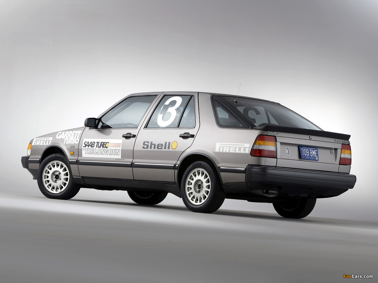 Saab 9000 Turbo Talladega Long Run 1987 wallpapers (1280 x 960)