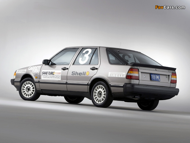 Saab 9000 Turbo Talladega Long Run 1987 wallpapers (640 x 480)