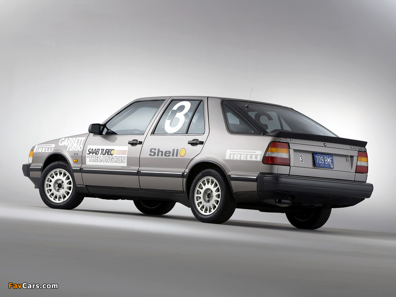 Saab 9000 Turbo Talladega Long Run 1987 wallpapers (800 x 600)