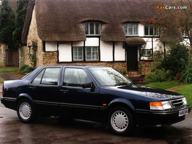Saab 9000 CD UK-spec 1988–94 pictures (640 x 480)