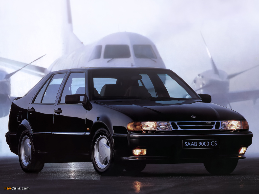 Saab 9000 CS 1992–96 pictures (1024 x 768)
