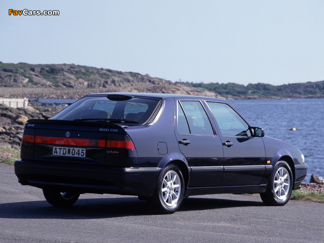 Saab 9000 CSE Anniversary Edition 1996–98 images (640 x 480)