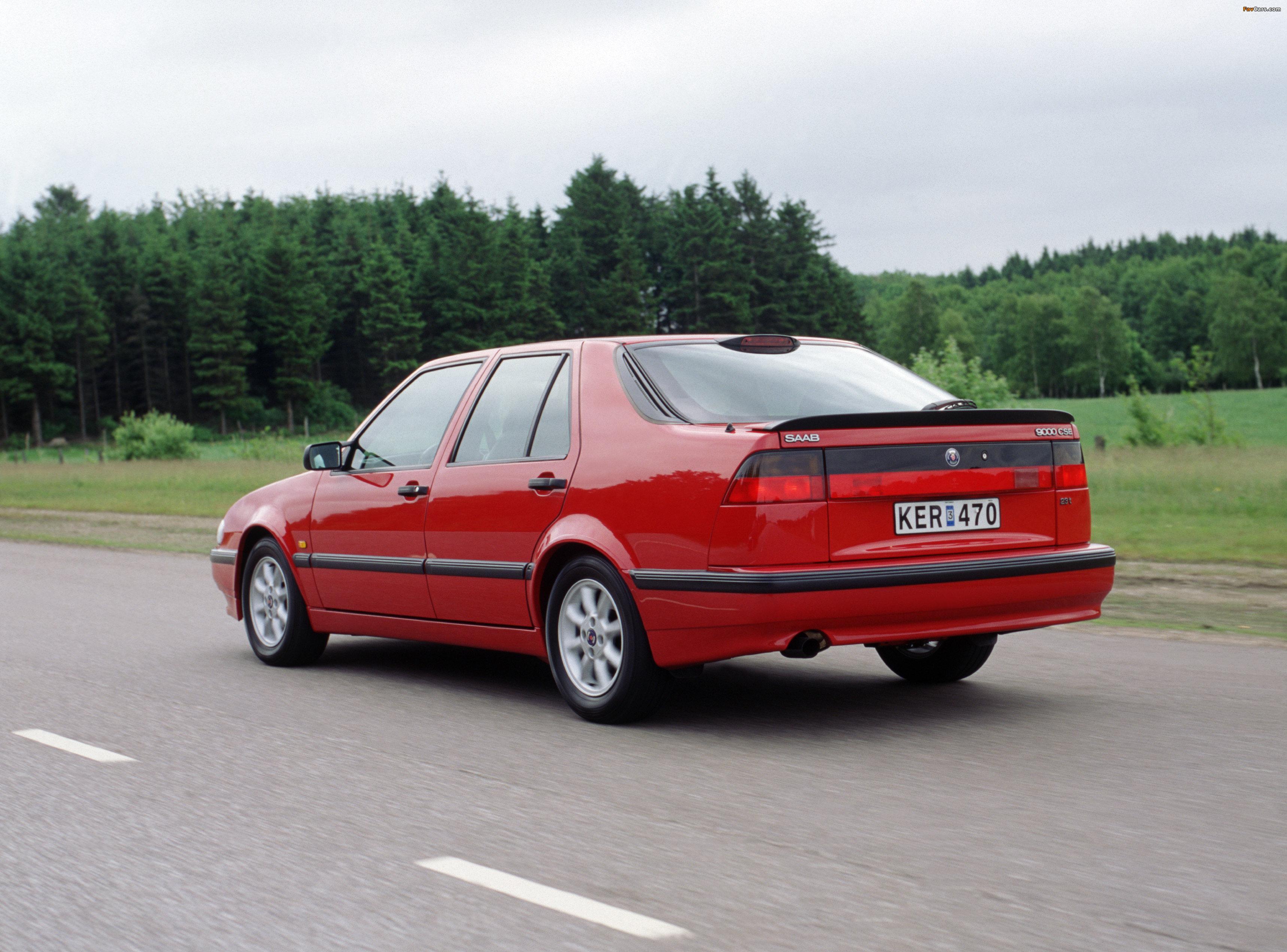 Saab 9000 CSE Anniversary Edition 1996–98 images (3437 x 2545)