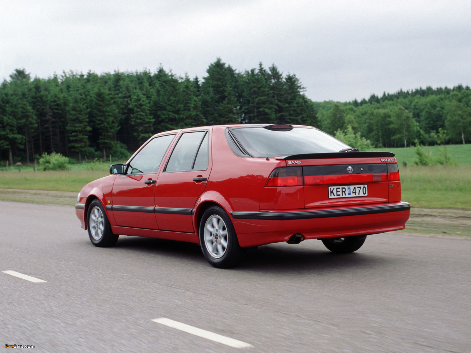 Saab 9000 CSE Anniversary Edition 1996–98 images (1600 x 1200)