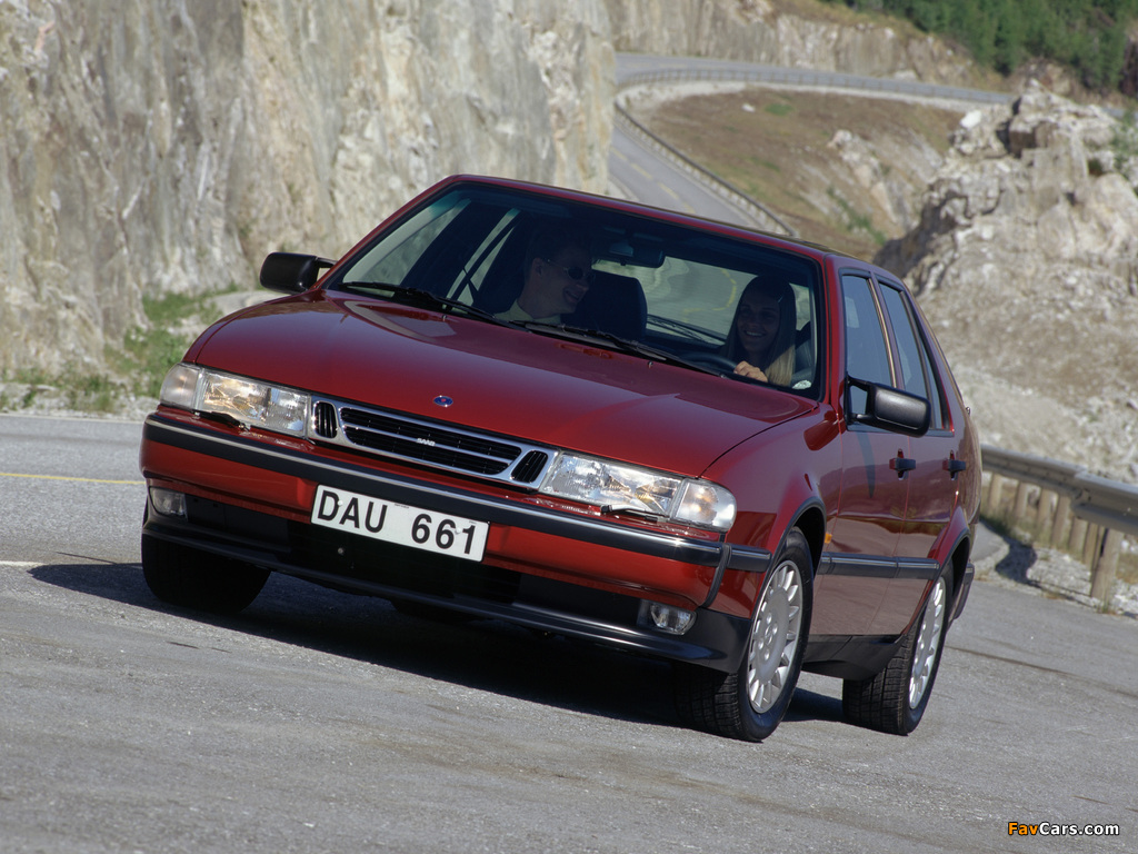 Saab 9000 CS 1996–98 photos (1024 x 768)