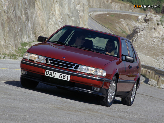 Saab 9000 CS 1996–98 photos (640 x 480)
