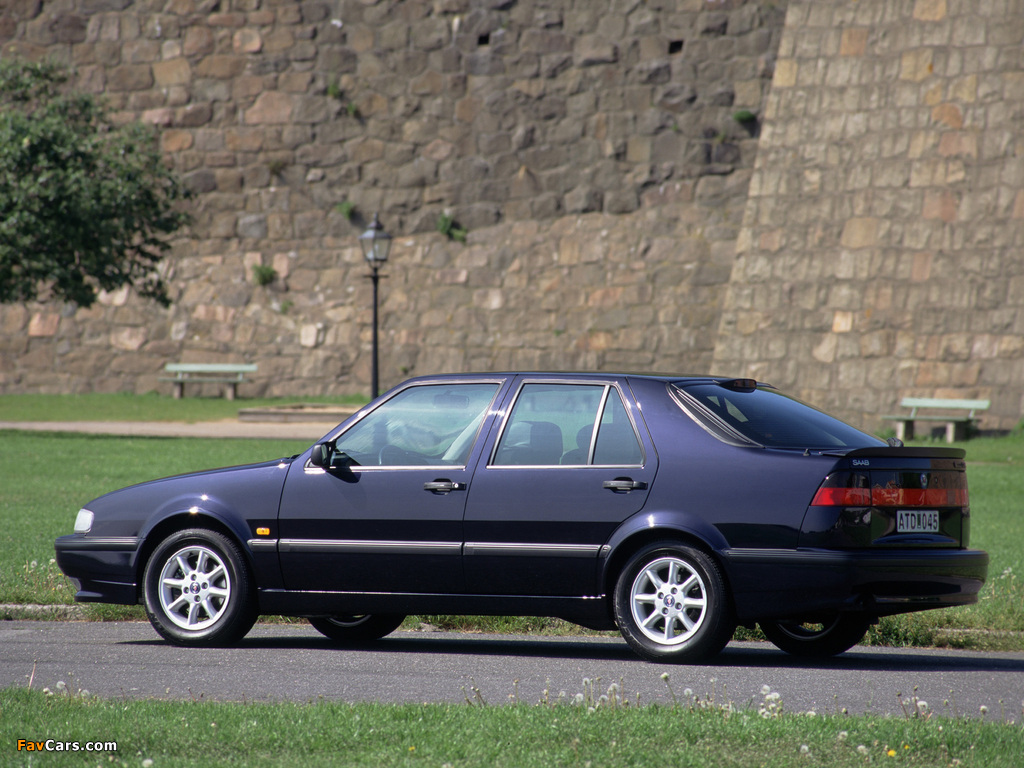 Saab 9000 CSE Anniversary Edition 1996–98 pictures (1024 x 768)