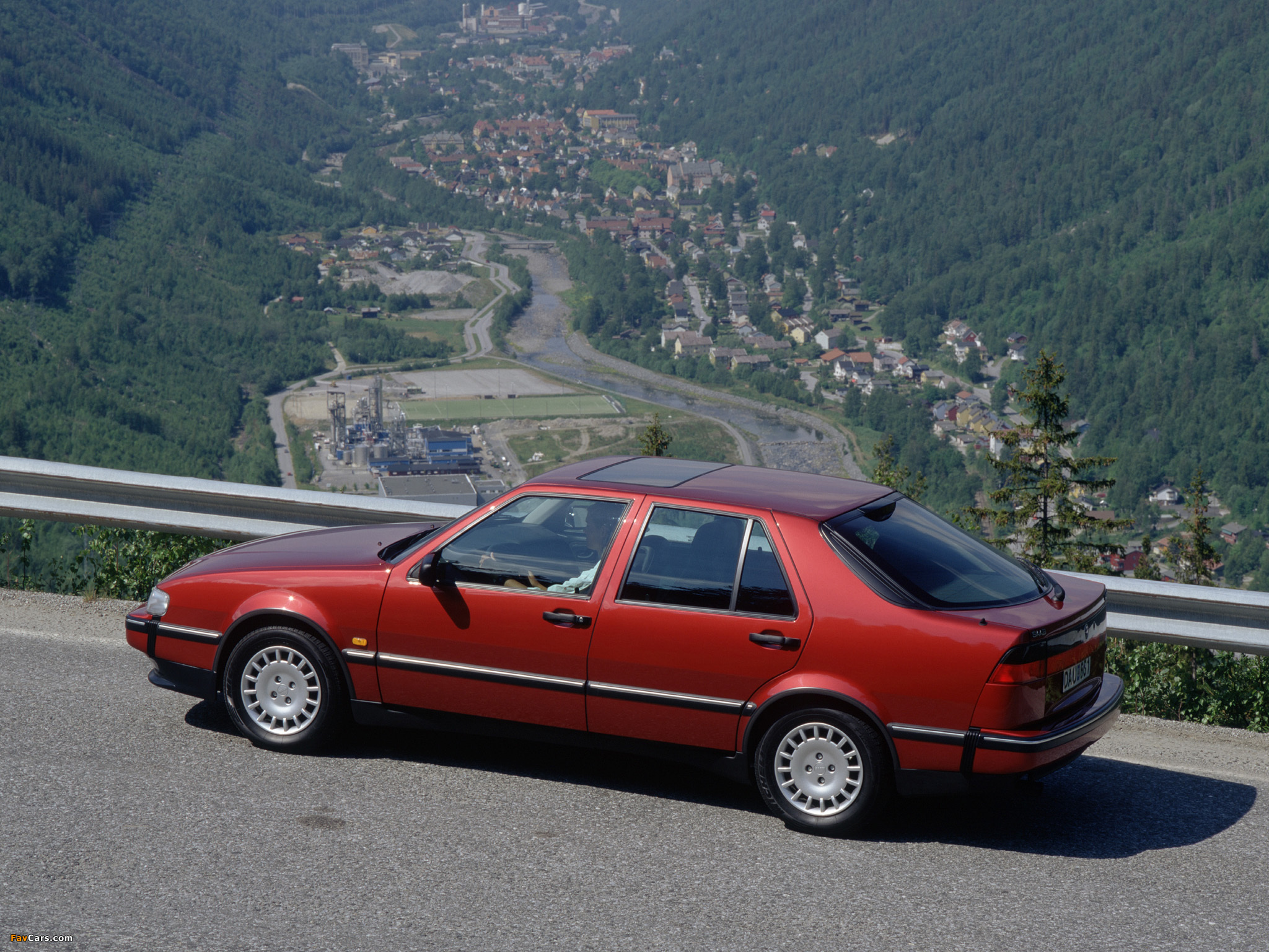 Saab 9000 CS 1996–98 pictures (2048 x 1536)