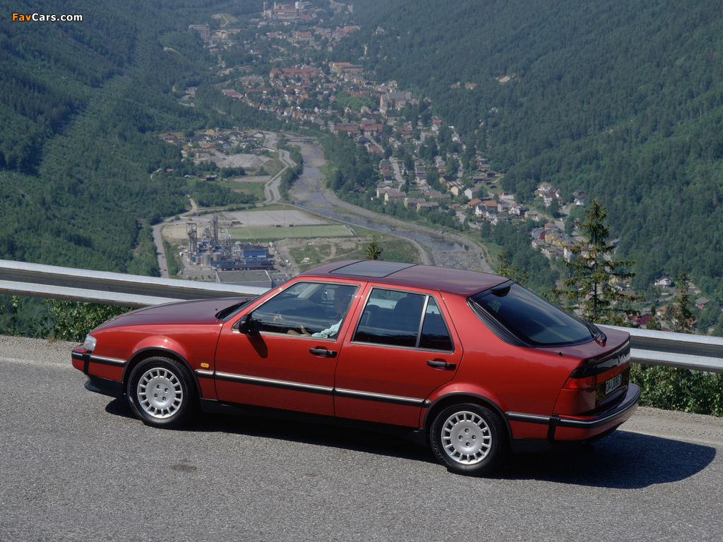 Saab 9000 CS 1996–98 pictures (1024 x 768)