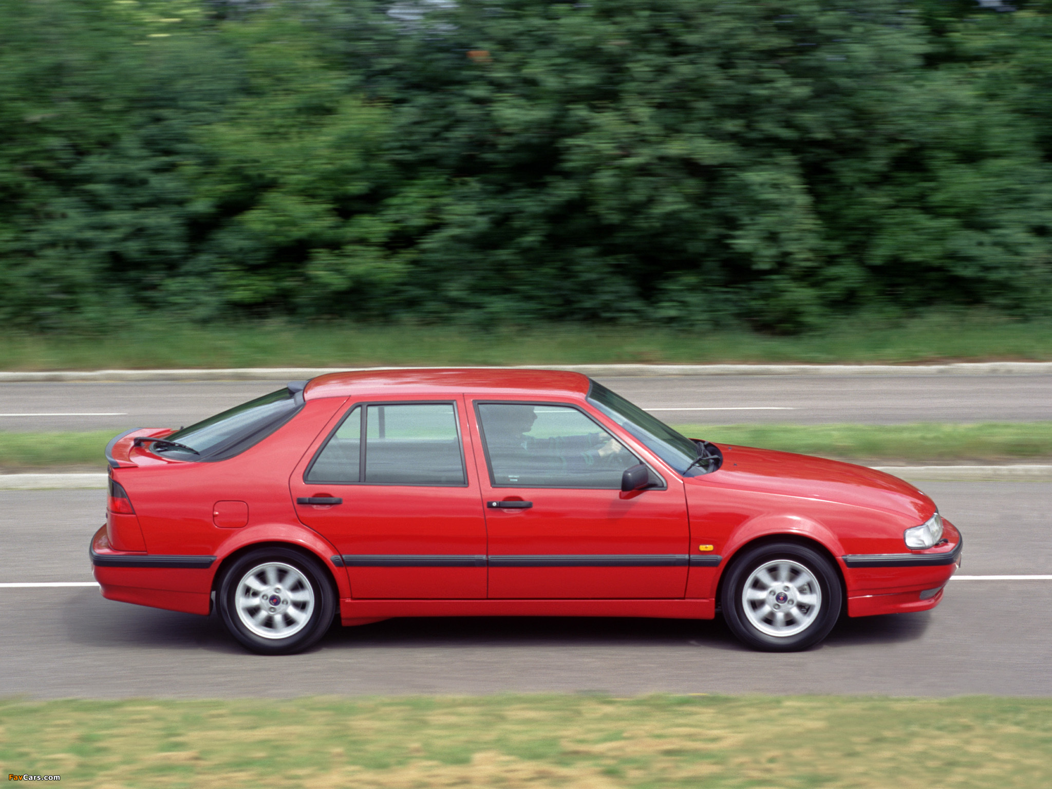 Saab 9000 CSE Anniversary Edition 1996–98 wallpapers (2048 x 1536)