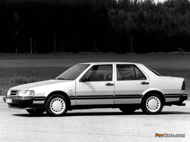 Saab 9000 CD Turbo 1988–94 wallpapers (640 x 480)