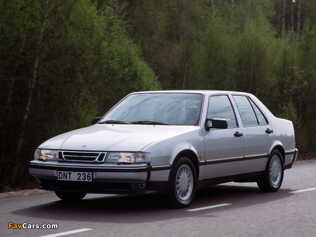 Saab 9000 CDE 1994–98 wallpapers (640 x 480)