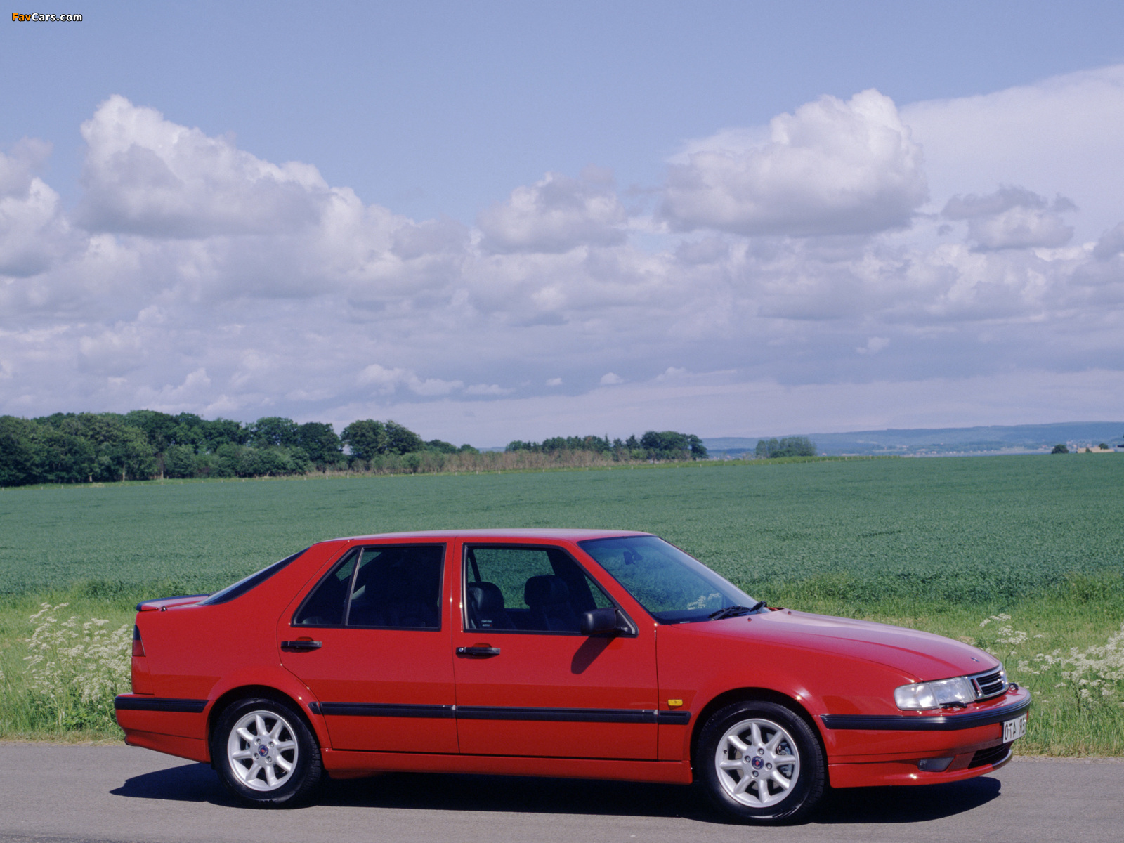 Saab 9000 CSE Anniversary Edition 1996–98 wallpapers (1600 x 1200)