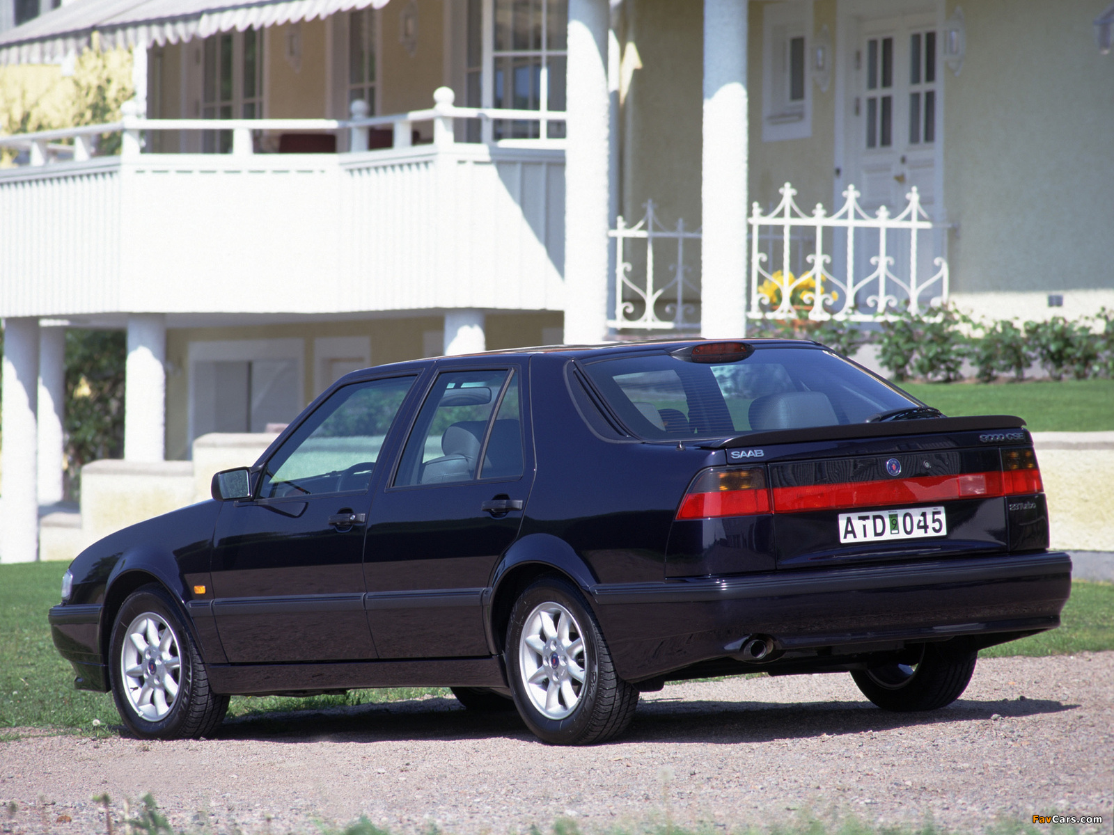 Saab 9000 CSE Anniversary Edition 1996–98 wallpapers (1600 x 1200)