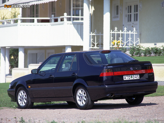 Saab 9000 CSE Anniversary Edition 1996–98 wallpapers (640 x 480)
