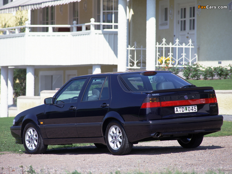 Saab 9000 CSE Anniversary Edition 1996–98 wallpapers (800 x 600)