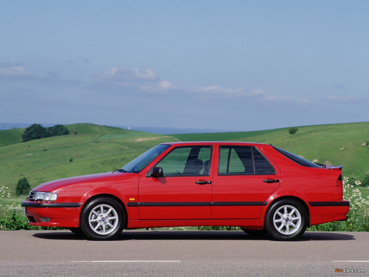 Saab 9000 CSE Anniversary Edition 1996–98 wallpapers (1280 x 960)