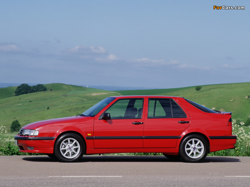 Saab 9000 CSE Anniversary Edition 1996–98 wallpapers (800 x 600)