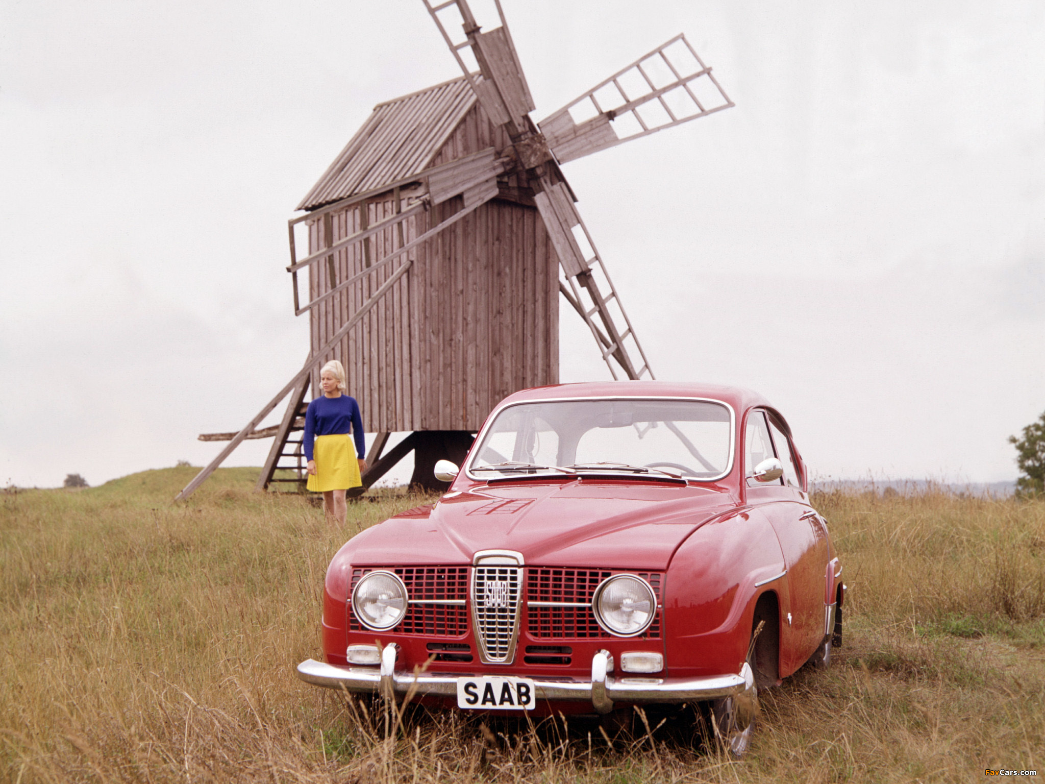 Saab 96 1965–69 wallpapers (2048 x 1536)